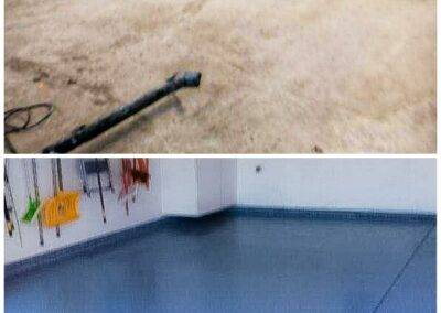 garage floor Refinished