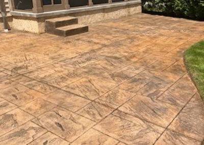 Sealed Patio Concrete
